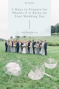 5 Ways to Prepare for Photos if it Rains on Your Wedding Day, Gibbet Hill wedding in Groton, MA with clear umbrellas