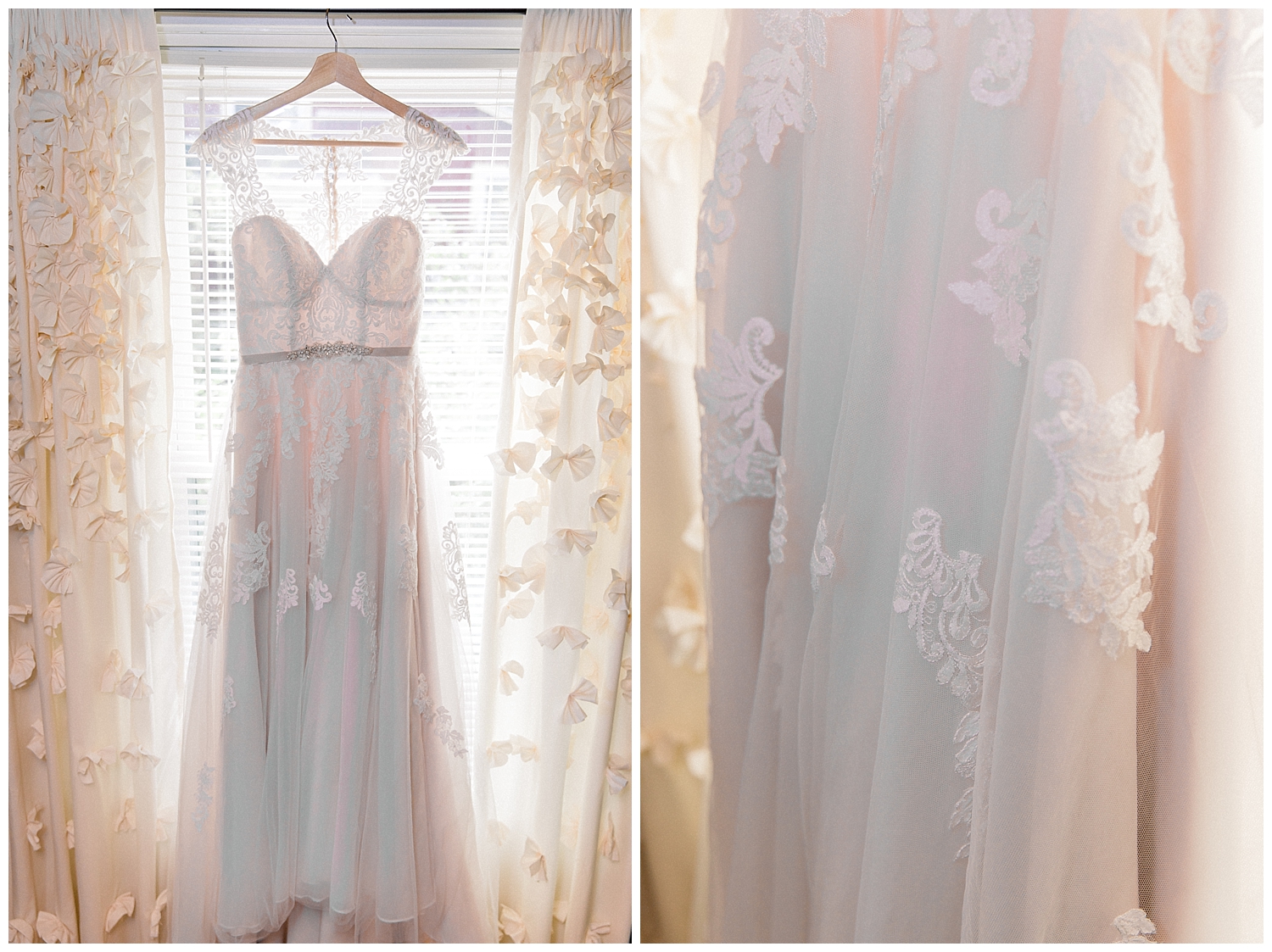 Stella York wedding gown at Goffstown, New Hampshire wedding at a private estate. Photography by Halie Olszowy.