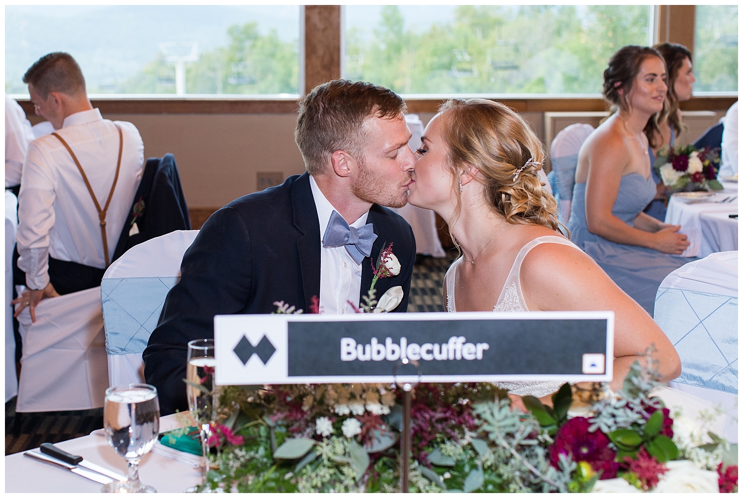 Sugarloaf Mountain Resort Wedding in Maine, photos by Halie Olszowy.