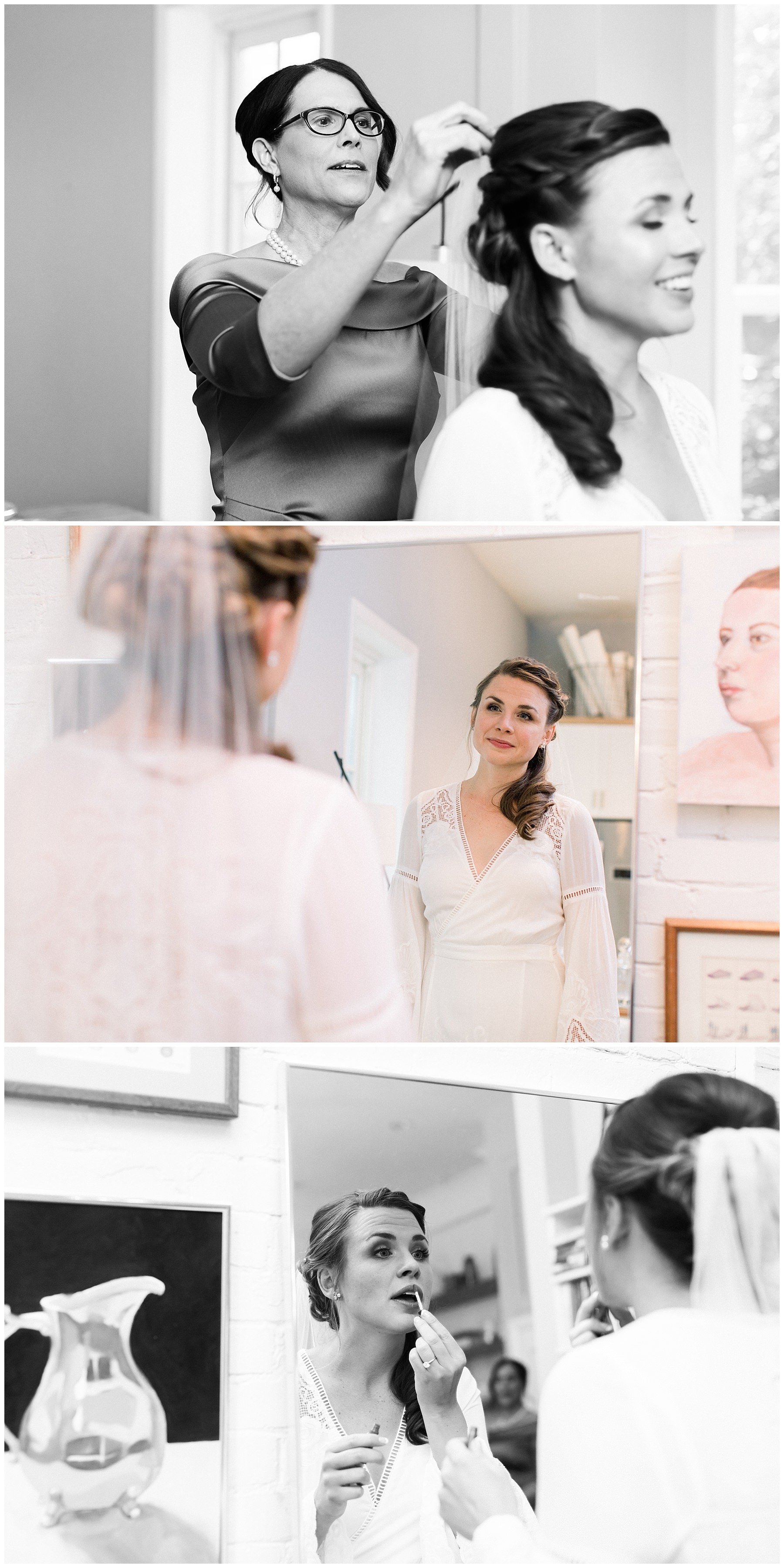 South End, Boston wedding at the BCA Cyclorama, photography by Halie.