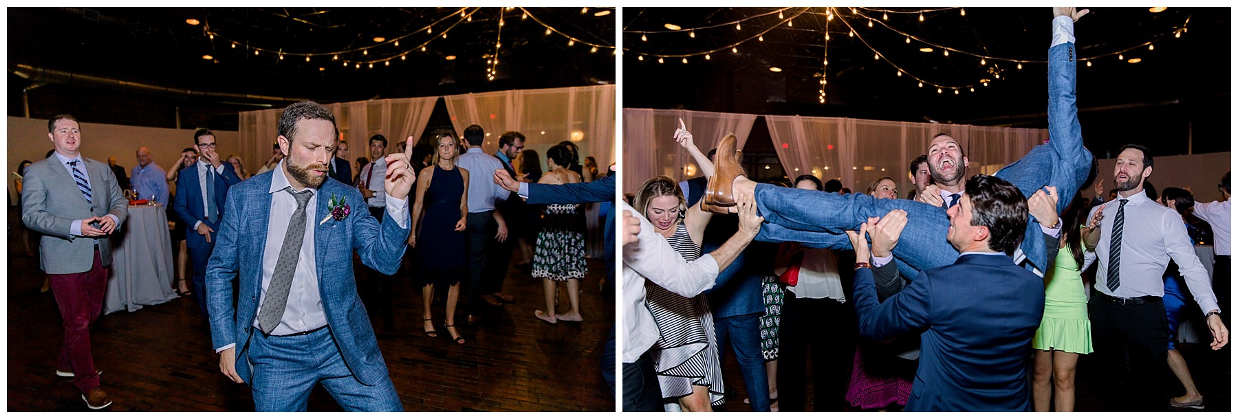 South End, Boston wedding at the BCA Cyclorama, photography by Halie.