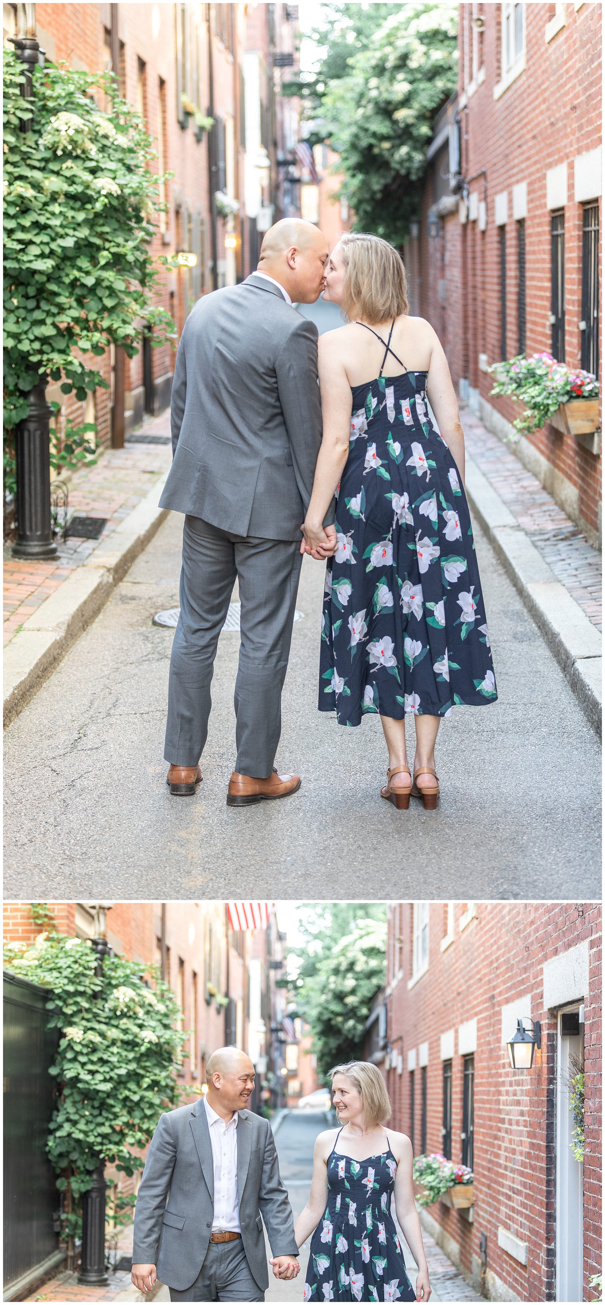 Beacon Hill Engagement Photos By Halie