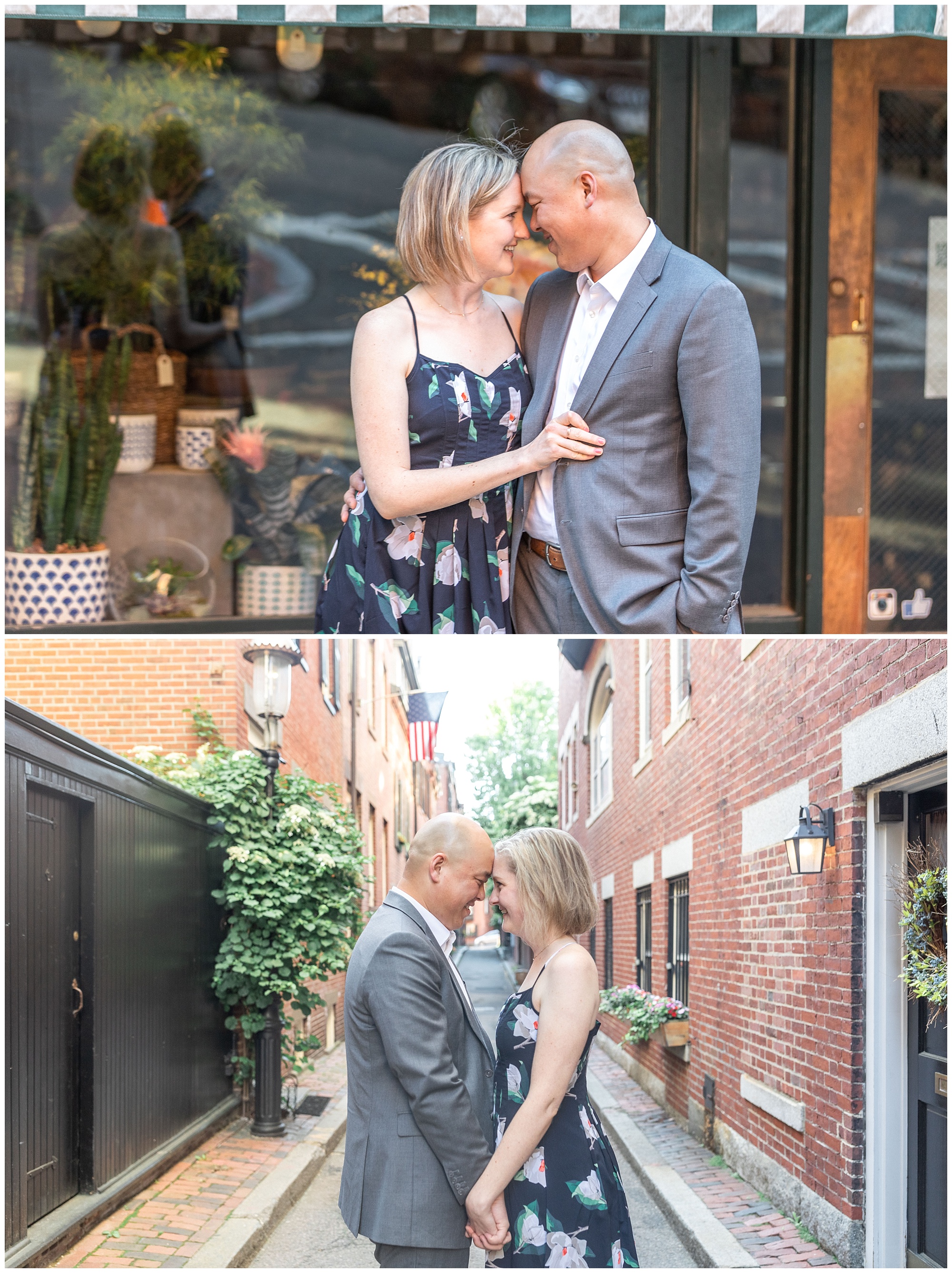 Beacon Hill Engagement Photos By Halie