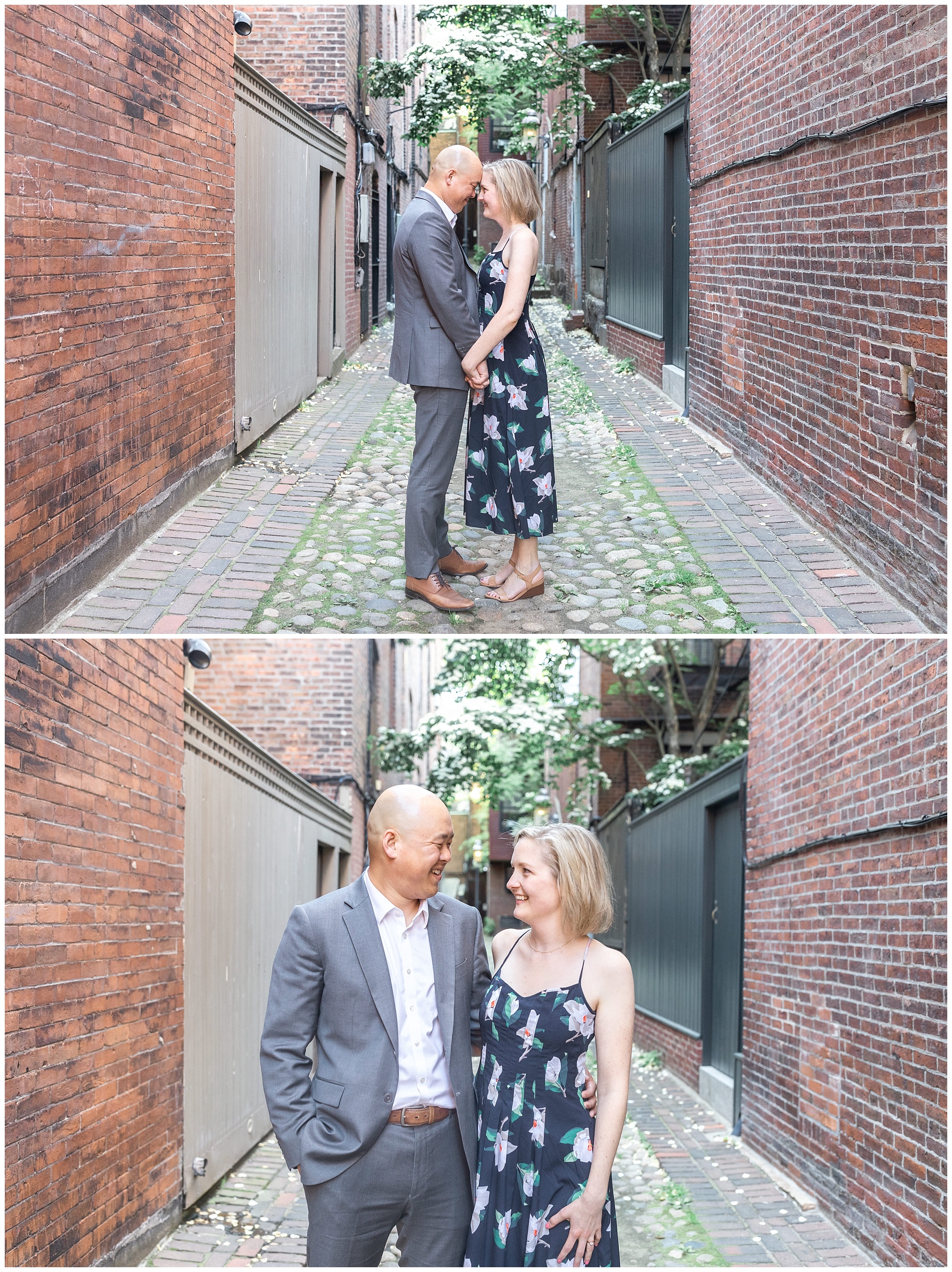 Beacon Hill Engagement Photos By Halie