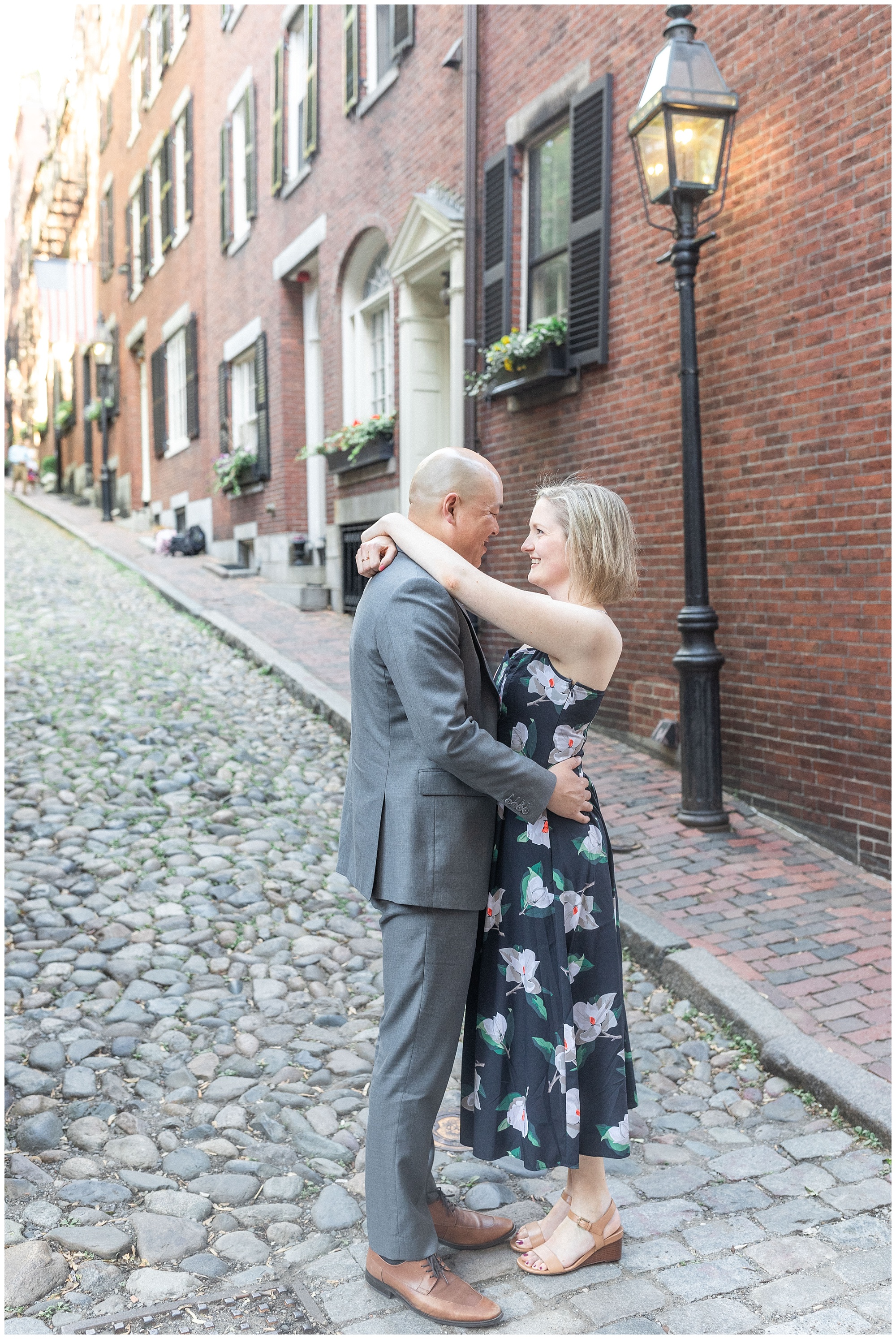 Beacon Hill Engagement Photos By Halie