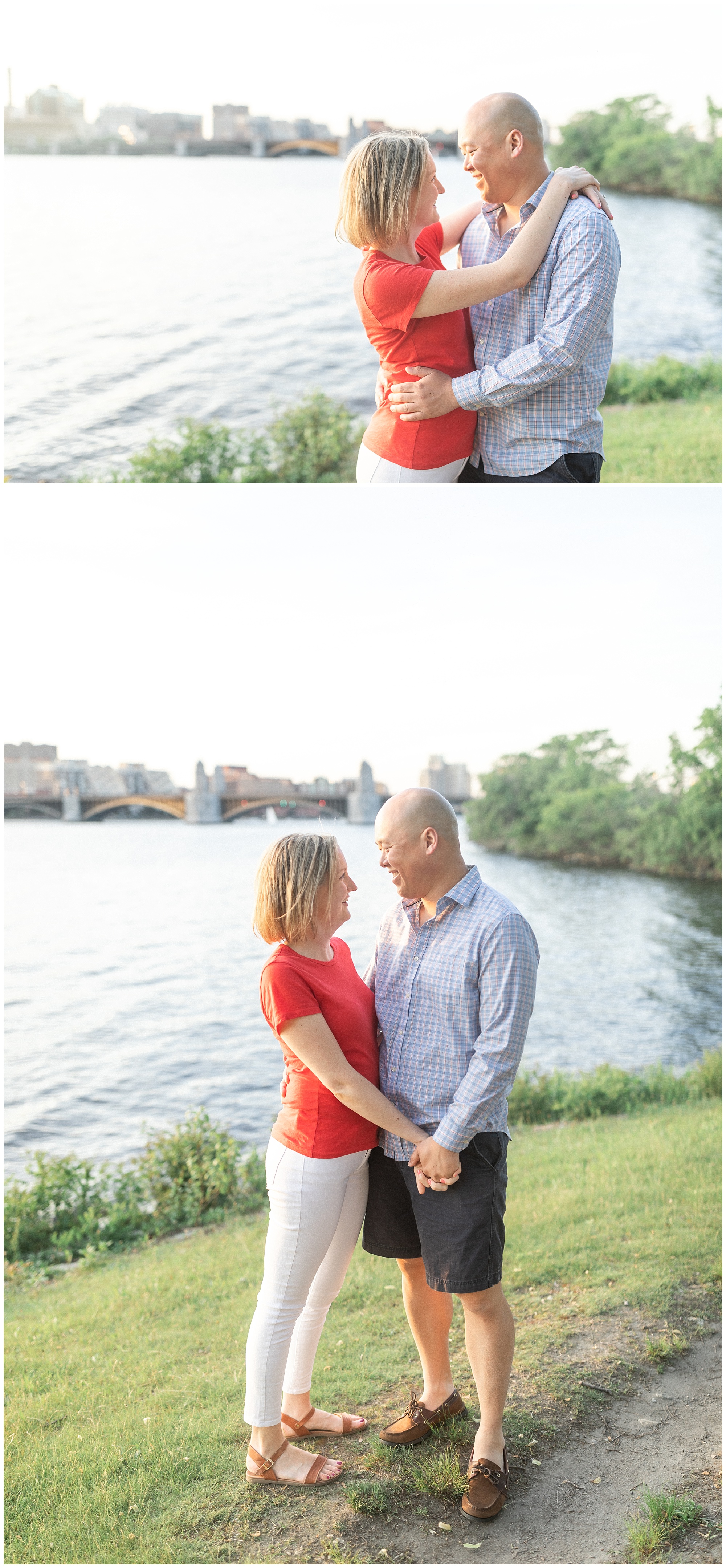 Boston Esplanade Engagement Photos By Halie