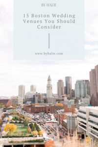 15 Boston Wedding Venues You Should Consider