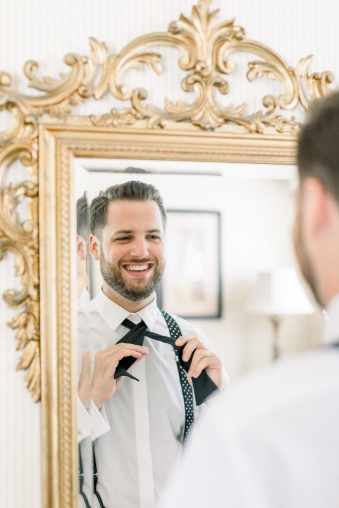 Bedford Village Inn NH Wedding - groom's suite from JoS. A. Bank