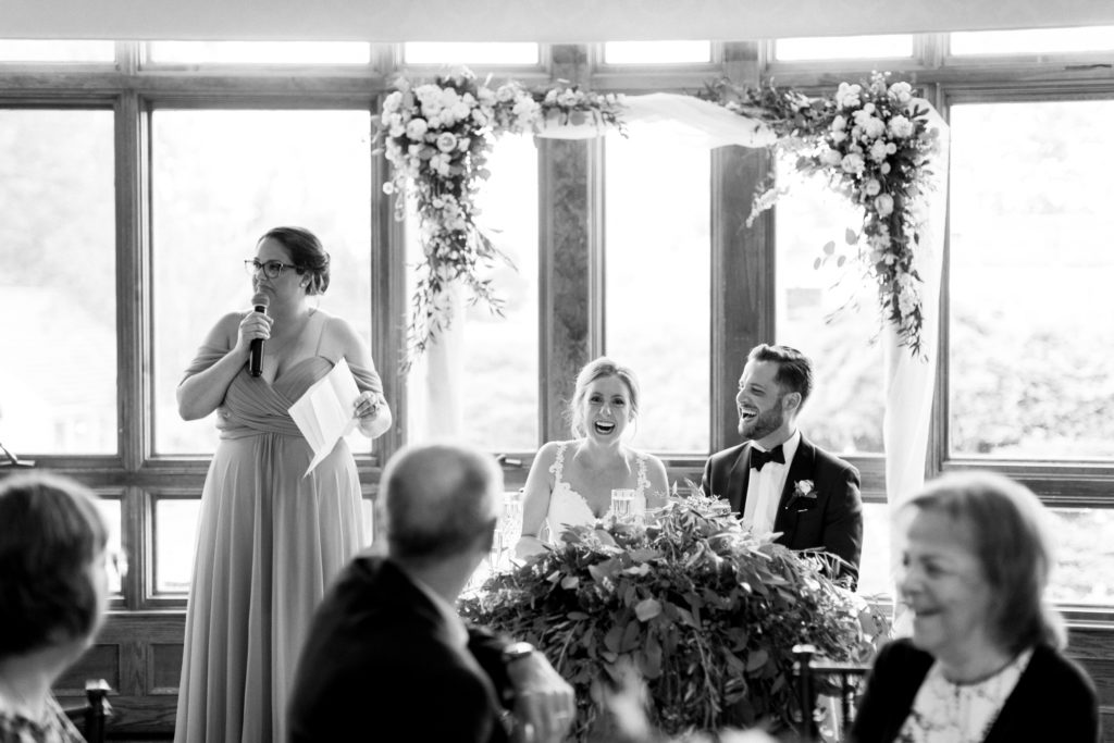 Bedford Village Inn NH Wedding in The Great Hall