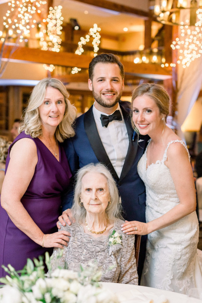 Bedford Village Inn NH Wedding in The Great Hall