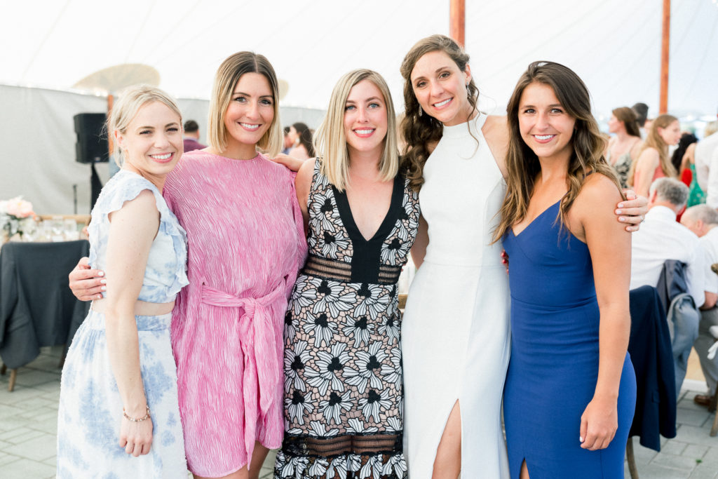 Wentworth by the Sea Country Club Rye NH wedding, dancing in Sperry sailcloth tent