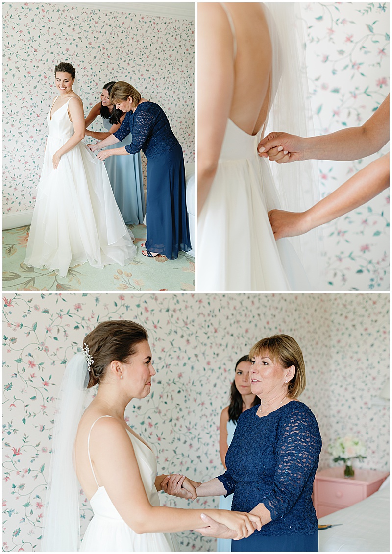 leanne marshall wedding dress in kennebunkport maine