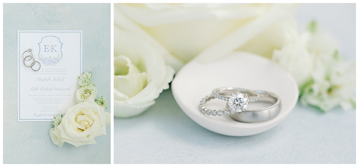 coastal maine wedding stationery by mulberry & elm
