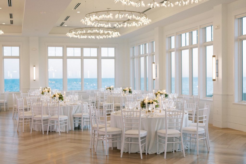 The Dune at Wychmere Beach Club reception space