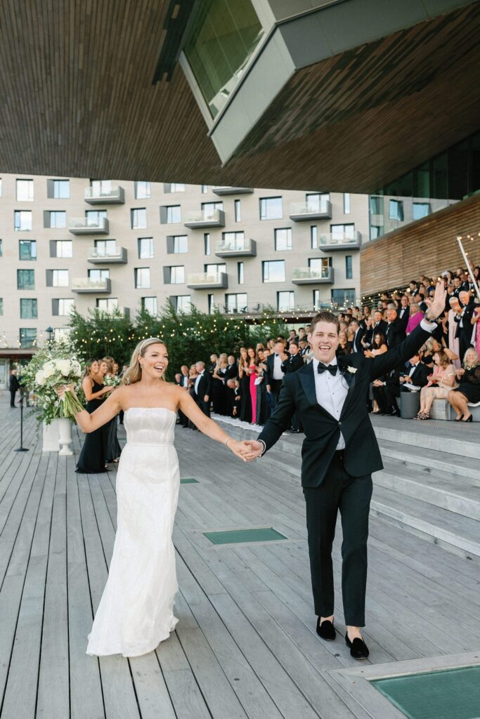 Outdoor Ceremony at Boston's Institute of Contemporary Art