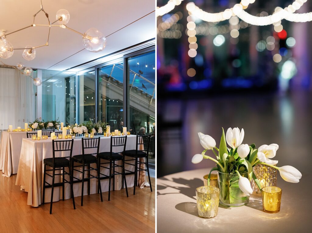 Reception space at Boston's Institute of Contemporary Art