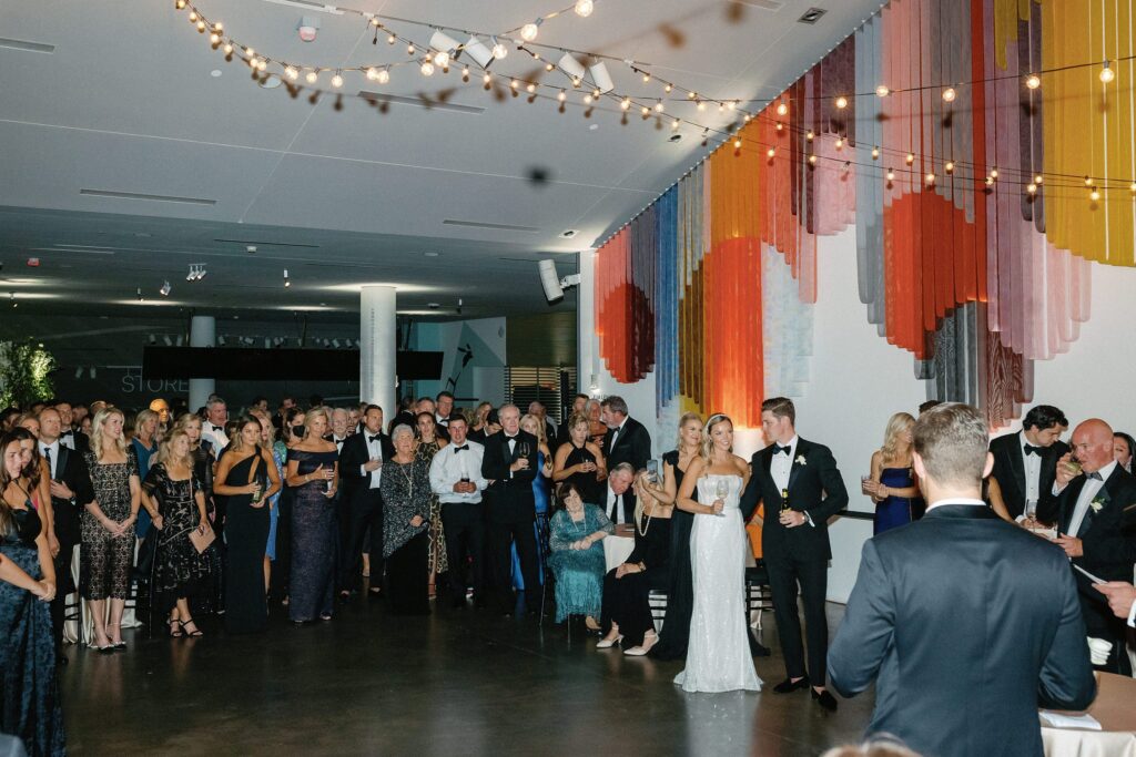 Reception space at Boston's Institute of Contemporary Art