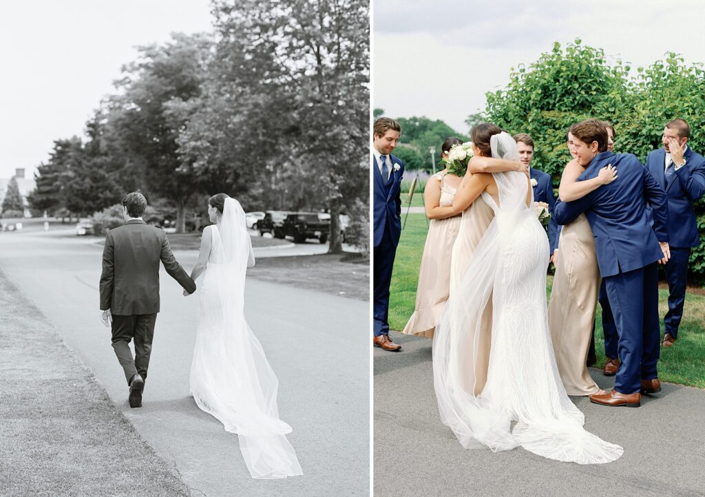 Wedding candid photos at Wentworth by the Sea
