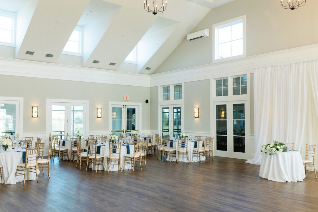 Waverly Oaks Golf Club wedding reception in Plymouth, MA