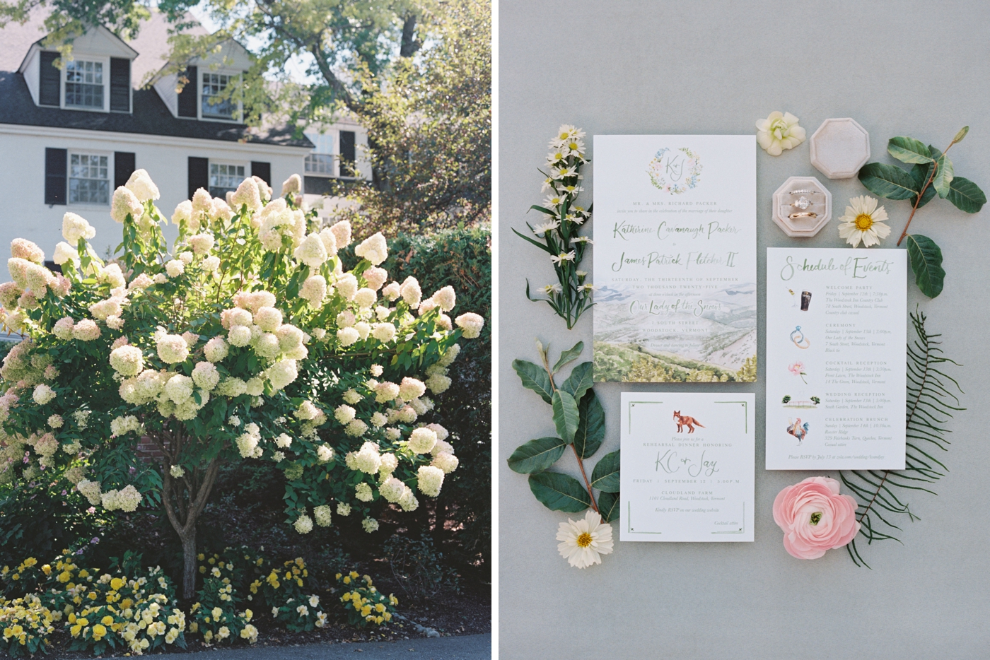 Custom wedding stationery by Wouldn't It Be Lovely