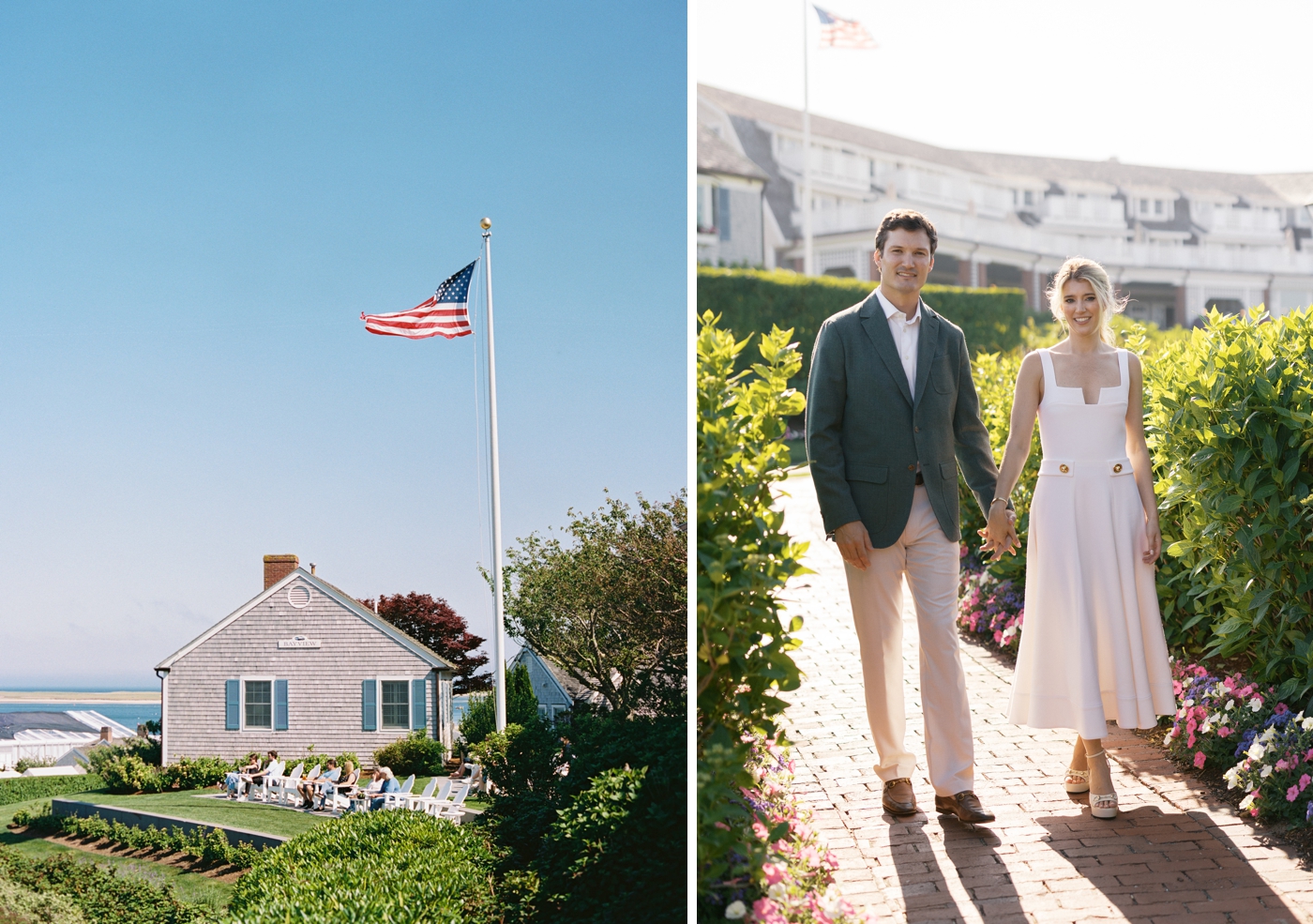 Wedding welcome party at Chatham Bars Inn