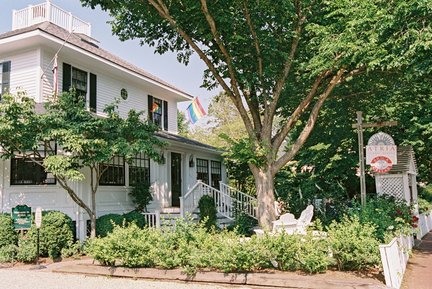 Rehearsal dinner at Atria, Martha's Vineyard