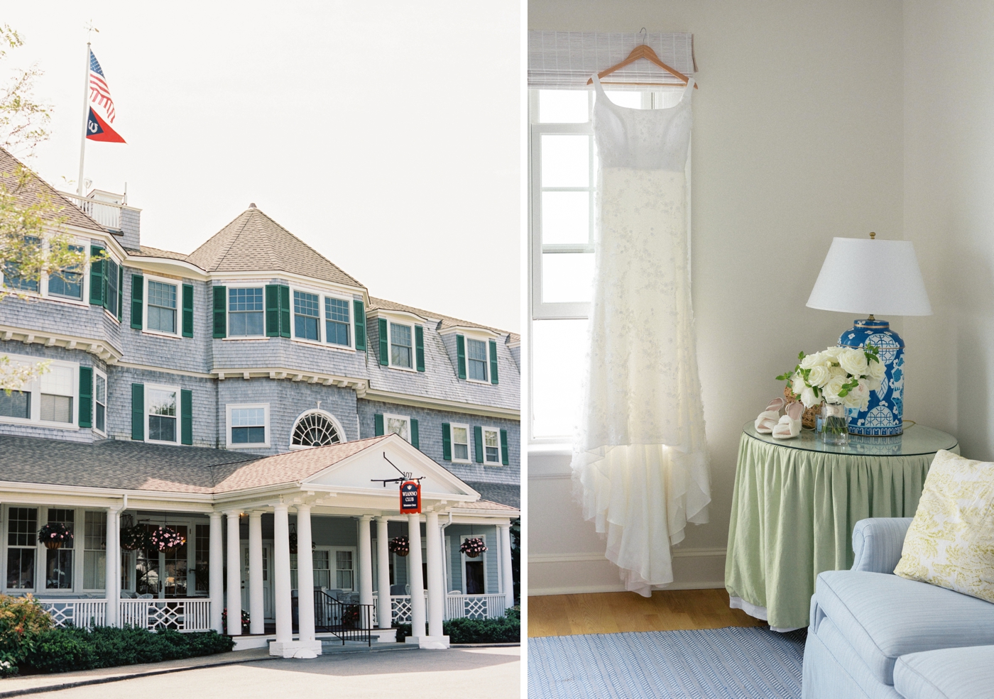 Cape Cod wedding at the Wianno Club