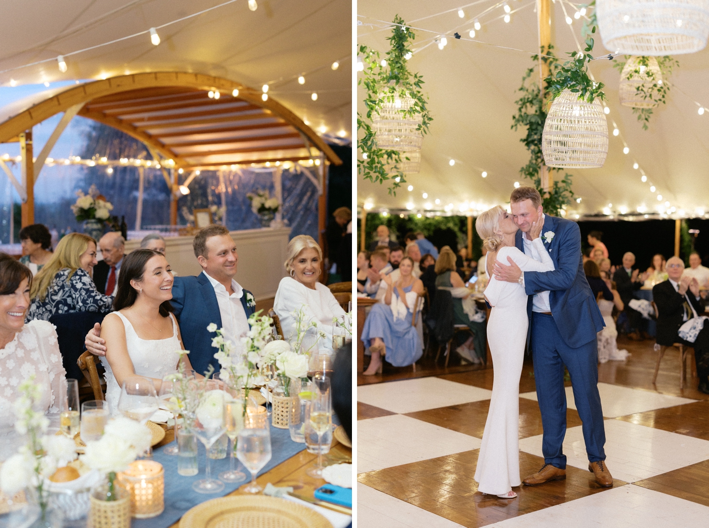 Wedding reception at the Wianno Club